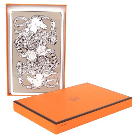 hermes playing cards price